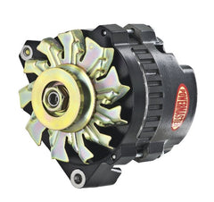 Powermaster 8-57529-111 Alternator Black 140A 1V Pulley w/spacers 1-Wire 318/340/360