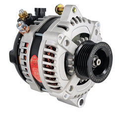 Powermaster 175 Amp Alternator for GM, 6-Groove Pulley, 1-Wire, Natural Finish 847801-1