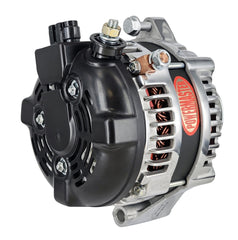 Powermaster 175 Amp Alternator for GM, 6-Groove Pulley, 1-Wire, Polished Finish 867801-1