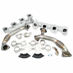 PPE Diesel Manifolds and Up-Pipes GM 2006-2007 Y Pipe LLY/LBZ - Silver 116111635