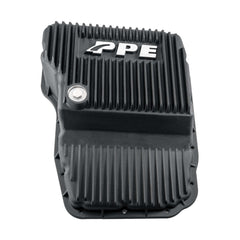 PPE Diesel 2011-2018 RAM 1500/2500/3500, 2010-2013 Jeep Grand Cherokee 65RFE/66RFE Heavy-Duty Cast Aluminum Transmission Pan - Black 228052320