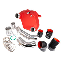 PPE Diesel 2011-2023 Ford 6.7L Air To Water Intercooler Kit Red 315045112