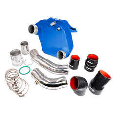 PPE Diesel 2011-2023 Ford 6.7L Air To Water Intercooler Kit Blue 315045122