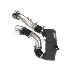 PPE Diesel 2011-2026 Ford 6.7L Power Stroke Air-to-Water Intercooler Kit with Brushed Charge Pipes - Black Intercooler 315045220