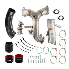 PPE Diesel 2017-2019 Ford 6.7L Power Stroke Zilla Intake Manifold and Turbo Inlet Kit - Raw 315053500