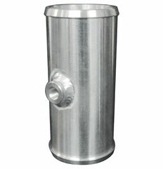 PPE Diesel Billet Aluminum Coupler 1/8 Inch Npt 2.25 Inch OD X 5.0 Inch Long 515900225