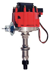 PROFORM 66953 HEI Distributor; Fits Pontiac 326-455 V8 Engines; Red Cap; Natural Finish