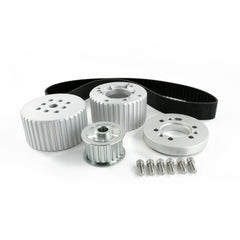 Top Street Performance 10096 Gilmer Style Pulley Kit, Sliver