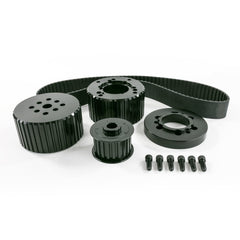 Top Street Performance 10096BK Gilmer Style Pulley Kit, Black