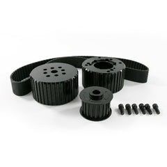 Top Street Performance 10097BK Gilmer Style Pulley Kit, Black
