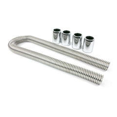 Top Street Performance 48 inch Stainless Steel Chrome Radiator Hose Kit