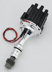 PerTronix D110800 D110800 Elec Dist Billet Oldsmobile V8 w/Ignitor II Non Vac Adv. Black Cap