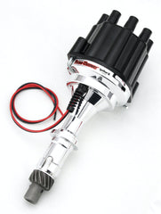 PerTronix D120800 D120800 Elec Dist Billet Pontiac V8 w/Ignitor II Non Vac Adv. Black Cap