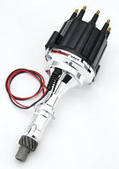 PerTronix D120810 D120810 Elec Dist Billet Pontiac V8 w/Ignitor II Non Vac Adv. Black Male Cap