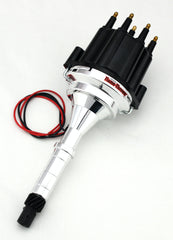 PerTronix D160810 Elec Dist Billet AMC V8 w/Ignitor II Non Vac Adv. Black Male Cap