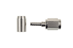Redhorse Performance 3500-03 -03 Straight Steel Crimp-On Brake Hose End