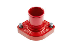 Redhorse Performance 4910-347-20-3 Aluminum Water Neck 1.25in Hose for GM LS1, LS2, LS6 engines, Red