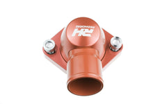 Redhorse Performance 4910-455-24-3 Aluminum Water Neck 1.50in Hose for Pontiac V8 ENGINE - Red