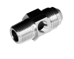 Redhorse Performance 9194-06-04-5 -06 Male AN/JIC to -04 (1/4in) NPT Male with 1/8in NPT hex - clear
