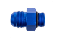 Redhorse Performance 920-10-12-1 -10 Male to -12 o-ring port adapter (high flow radius ORB) - blue