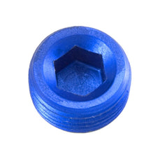 Redhorse Performance 932-06-1 -06 (3/8in) NPT hex head pipe plug - blue - 2/pkg