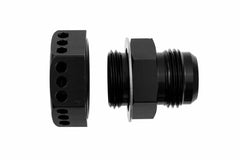Redhorse Performance 9832-12-2 Valve Cover Vent Fitting, -12AN, Black