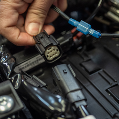 Rockford Fosgate Complete amp install kit for 1998+ Harley Davidson? Road King motorcycles, includes Bluetooth streaming module PN. RFK-HDRKM5