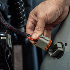 Rockford Fosgate Complete amp install kit for 1998+ Harley Davidson? Road King motorcycles, includes Bluetooth streaming module PN. RFK-HDRKM5