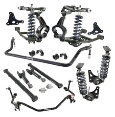 Ridetech 11240202 HQ Coil-Over System with hub spindles for 1968-1972 GM A-Body.