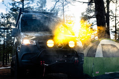RIGID Industries 360-Series 9 in. Amber PRO LED Spot Light, Single 36522