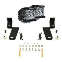 RIGID Industries 2019-2027 Chevy Silverado 1500 D-SS Spot A-Pillar Light Kit 46782