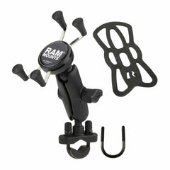 RAM?X-Grip?Universal Phone Mount with Handlebar U-Bolt Base - Non-Retail Packaging