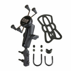 RAM?X-Grip?Universal Phone Mount with Motorcycle Brake/Clutch Reservoir Base - Non-Retail Packaging