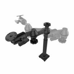 RAM No-Drill Laptop Mount for '05-23 Toyota 4Runner & Tacoma - C-Size