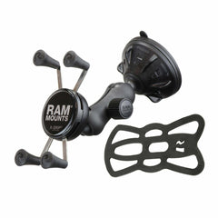 RAM X-Grip Phone Mount with RAM Twist-Lock Low Profile Suction Base
