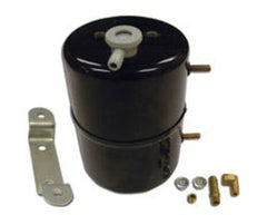 Racing Power Company R9970 BLACK STEEL VACUUM SYSTEM RESERVOIR TANK