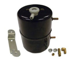 Racing Power Company R9970 BLACK STEEL VACUUM SYSTEM RESERVOIR TANK
