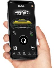 MyCar2 Remote Starter + Security Solution Wirelessly connects to and controls your vehicle