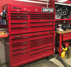 Simpson Motorcycle Sign Merchandiser PN. SIGNMOTO