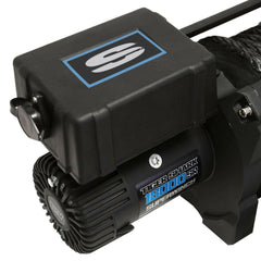 Superwinch 1518001 Tiger Shark 18000SR Winch 12V with Synthetic Rope