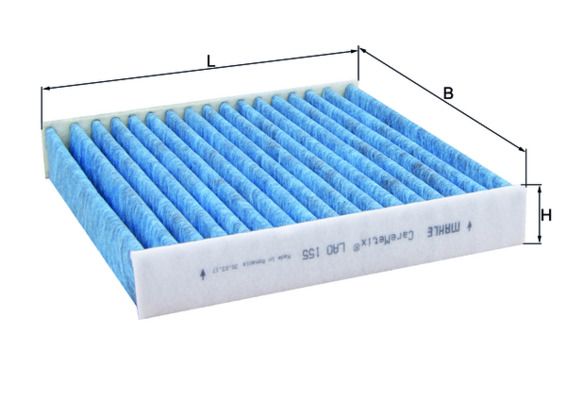 MAHLE Cabin Air Filter LAO 155