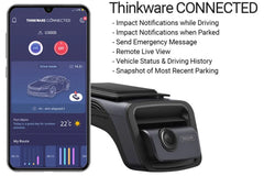 THINKWARE U3000 Front + Rear Dash Cam Bundle