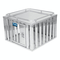 UWS DB-3636 36 inch X 36 inch Aluminum Dog Box Single Door