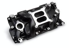 Weiand 8150BK MANIFOLD-SBC SPEED WARRIOR - BLACK