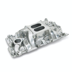 Weiand 8150P MANIFOLD - SBC SPEED WARRIOR - POLISHED