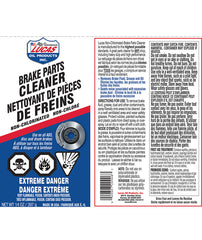 Lucas OIL Brake Parts Cleaner 20906