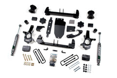 Zone Offroad 4 Suspension Lift Kit (Cast Steel Arms) 3 Rear Lift Block - Nitro Loaded Str ZONC27LN