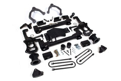 Zone Offroad 4 Suspension Lift Kit w/ ARC 3 Rear Block - Spacer Front Rear Shock Spacer ZONC78