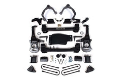 Zone Offroad 4 Suspension Lift Kit w/ ARC 3 Rear Block - Spacer Front Rear Shock Spacer ZONC78