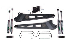 Zone Offroad 2019-2024 Ram 3500 3 Radius Arm Systems - Fox Shocks ZOND143F